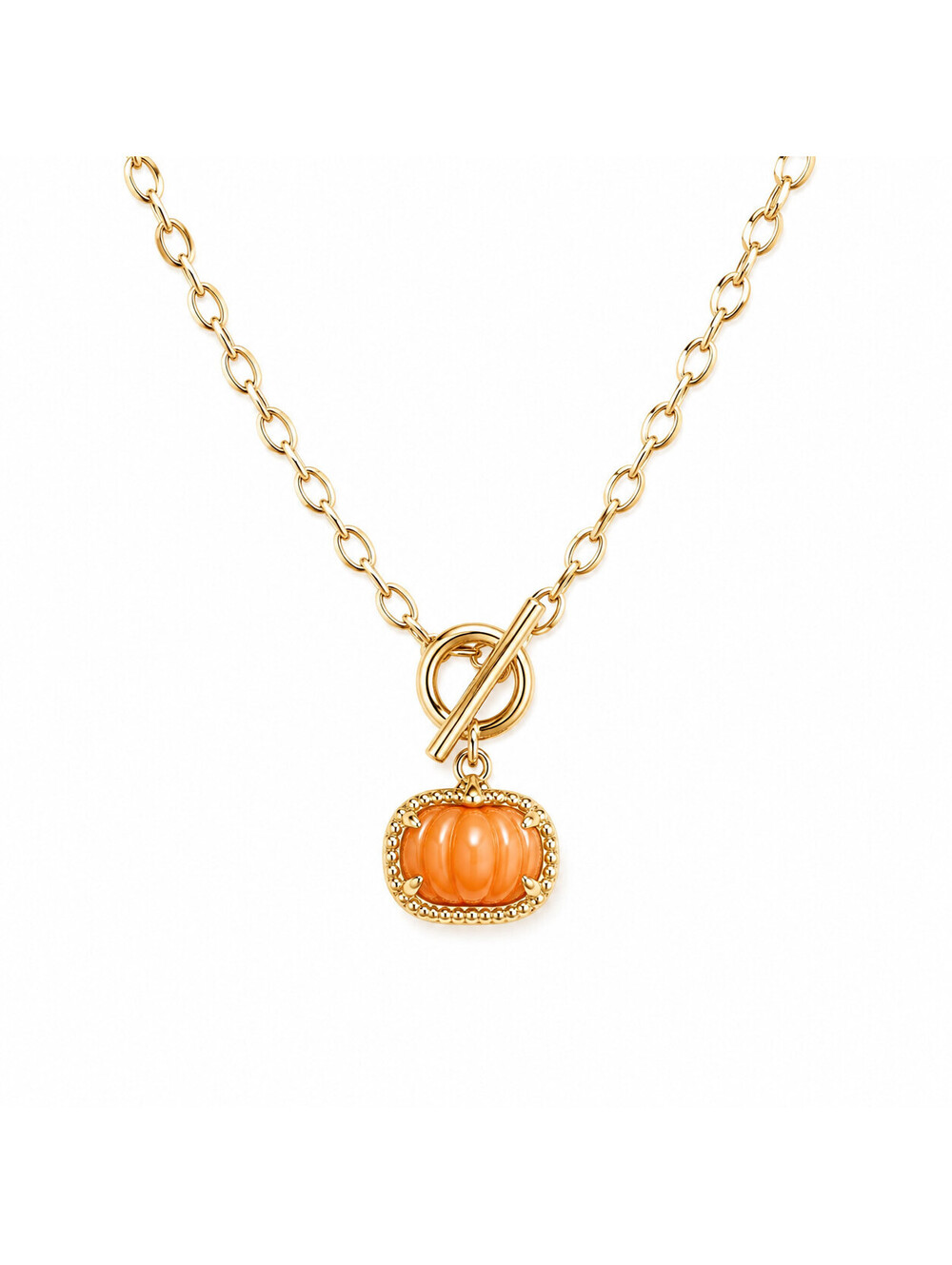 Kendra Scott Gold Pumpkin Link Chain